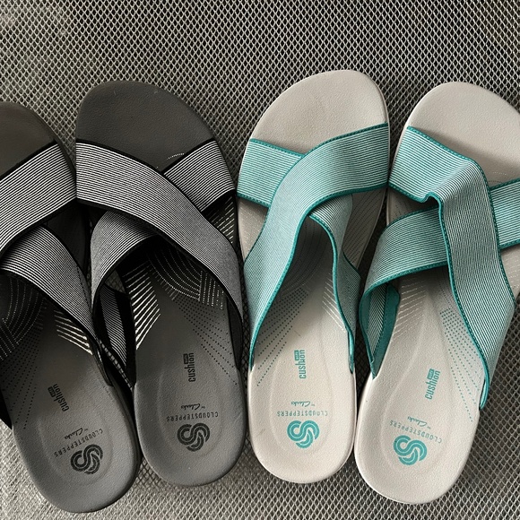 Clark’s Cloudstepper slides 2 pr - Picture 1 of 7